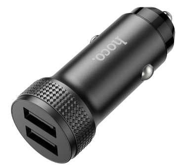 Зарядний пристрій HOCO Z49 Level 2USB (Чорний) 22799 фото