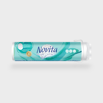 Диски ватные NOVITA Delicate 120шт 15704 фото