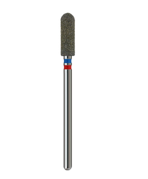Фреза алмазная Цилиндр 040 (blue + red) Premium 17685 фото