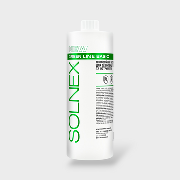 Средство для дезинфекции и стерилизации SOLNEX Green Line Basic 1л 15766 фото